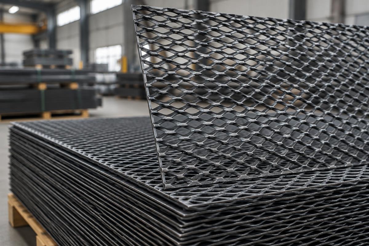 Métal déployé 2 mm — Maille 6